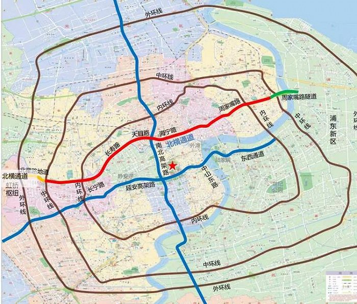 上海东西向交通动脉迎最新进展北横通道东段计划明年年内实现隧道贯通