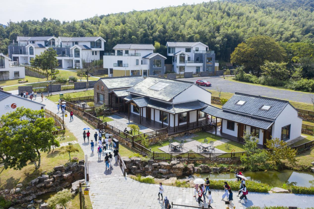 江宁龙乡双范民宿村犹如一颗明珠,是江宁区最大的民宿文化产业集群.