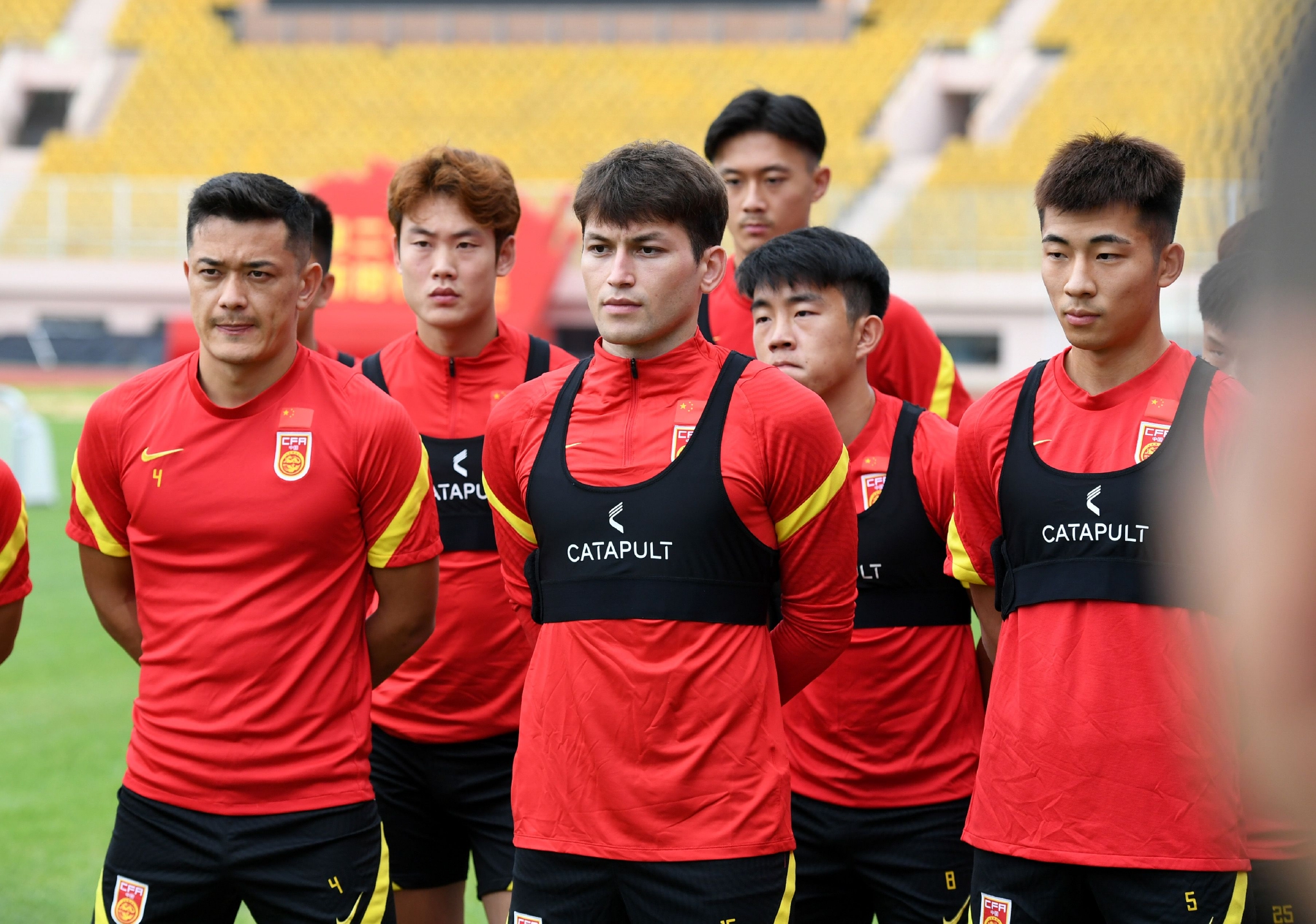 足球中国国家男子足球选拔队青岛集训备战