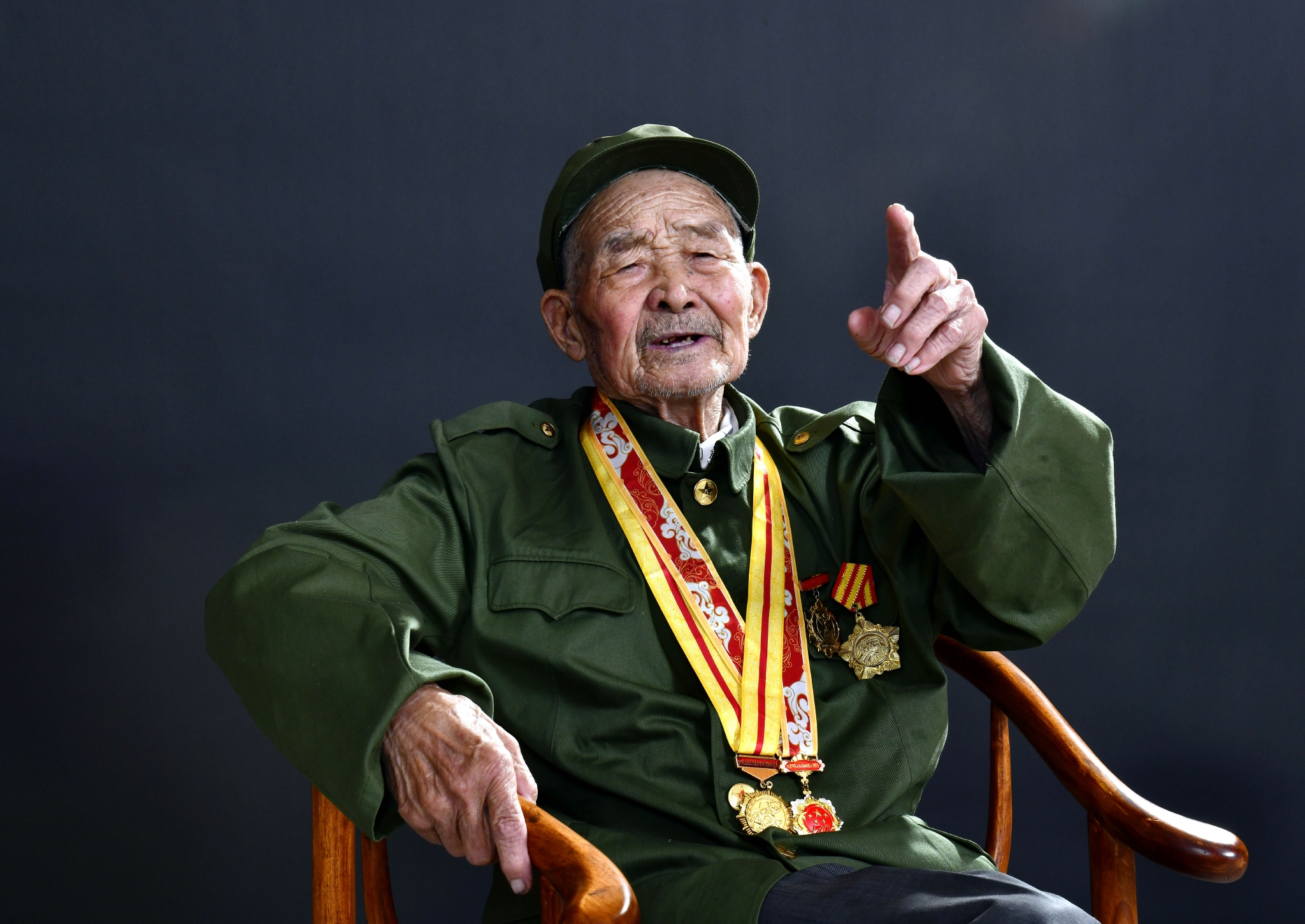 浴血荣光丨致敬抗战老战士郑玉合