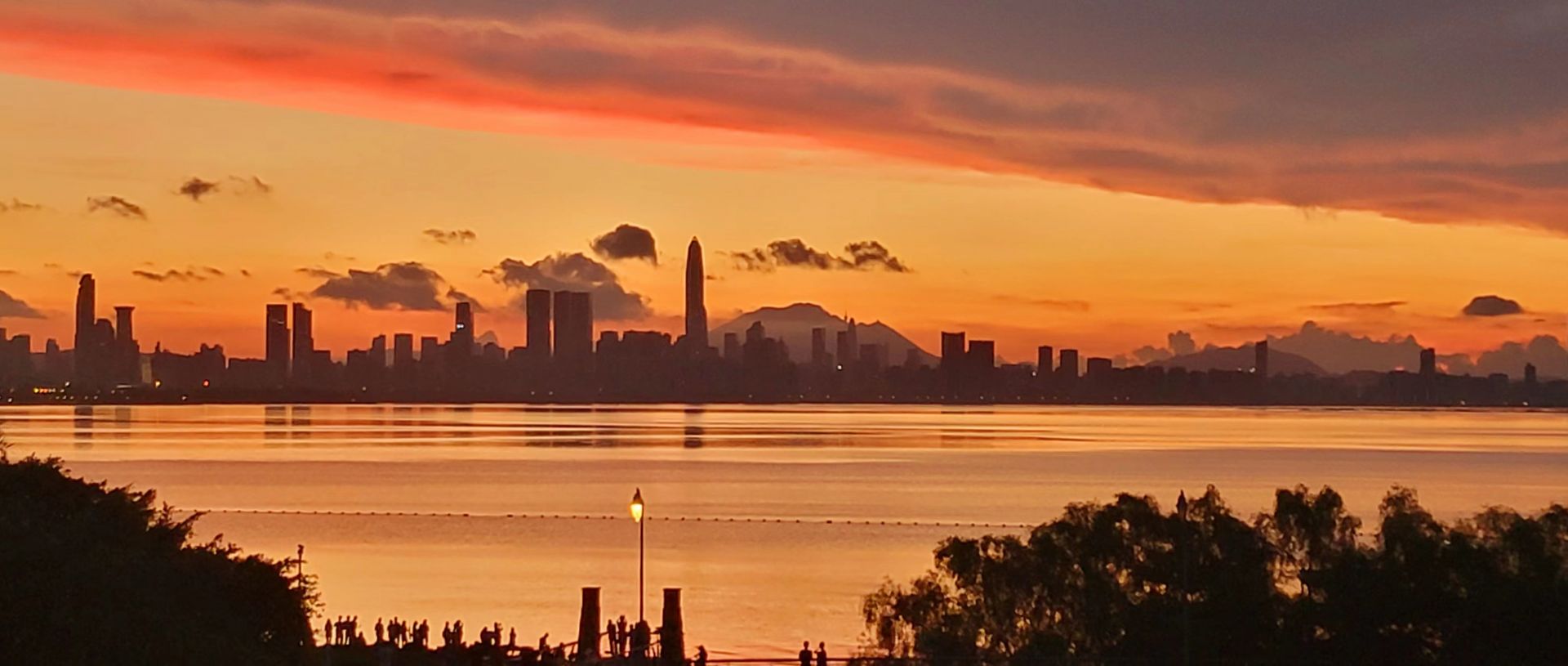 在深圳湾,看"超级月亮"后的那轮朝阳|深圳湾_新浪财经_新浪网