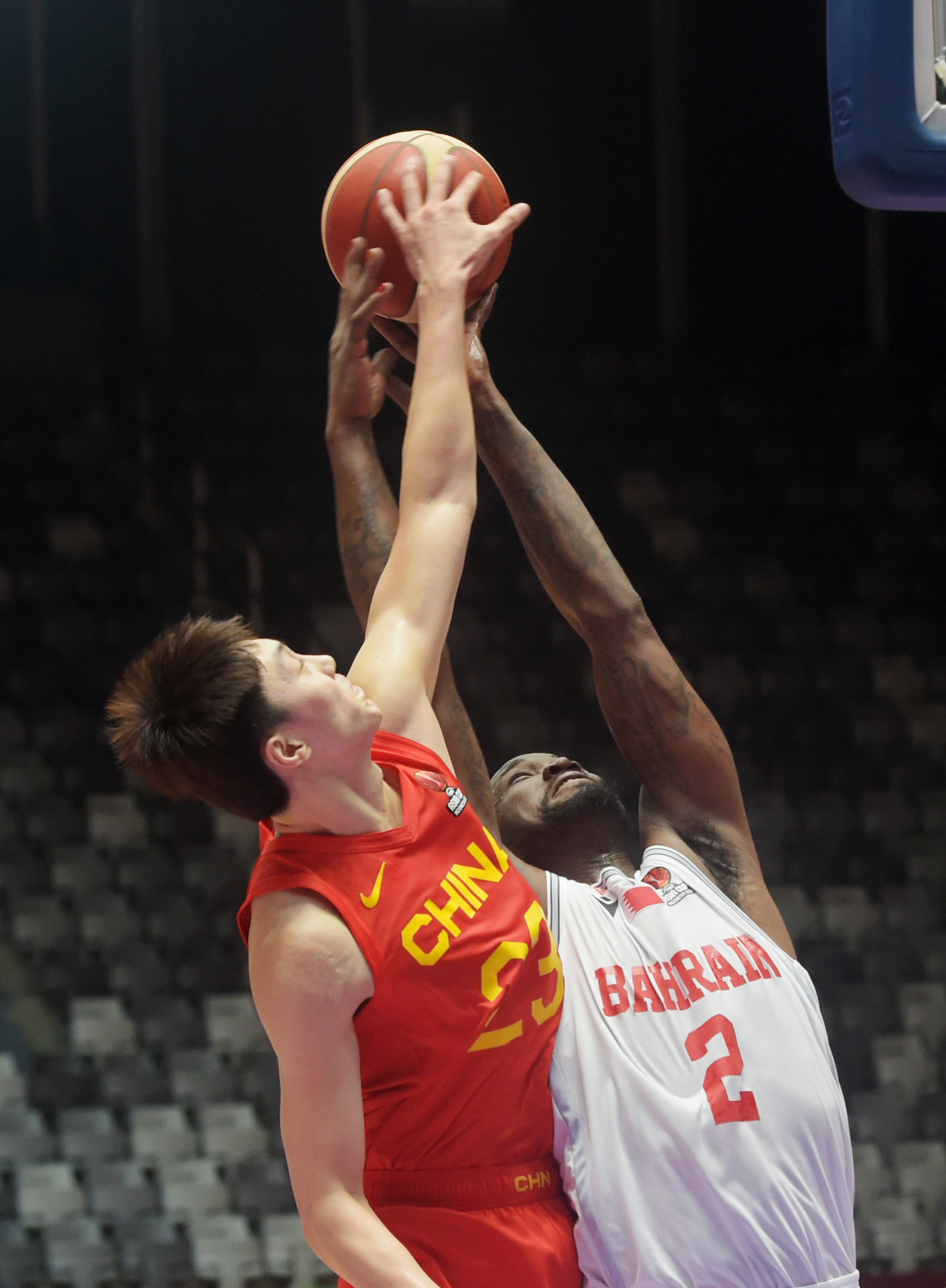 篮球——亚洲杯小组赛:中国胜巴林