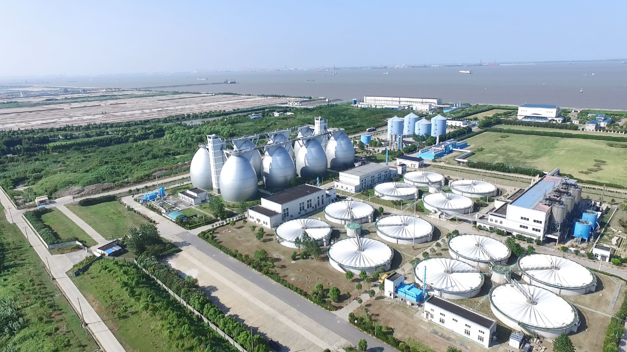 亚洲最大污水处理厂将再提标上海白龙港污水处理厂处置能力将达350万