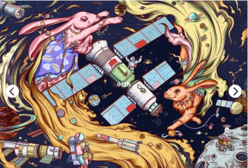 图片来源:小红书创作者hui画哦2013年12月14日玉兔号月球车搭载嫦娥三