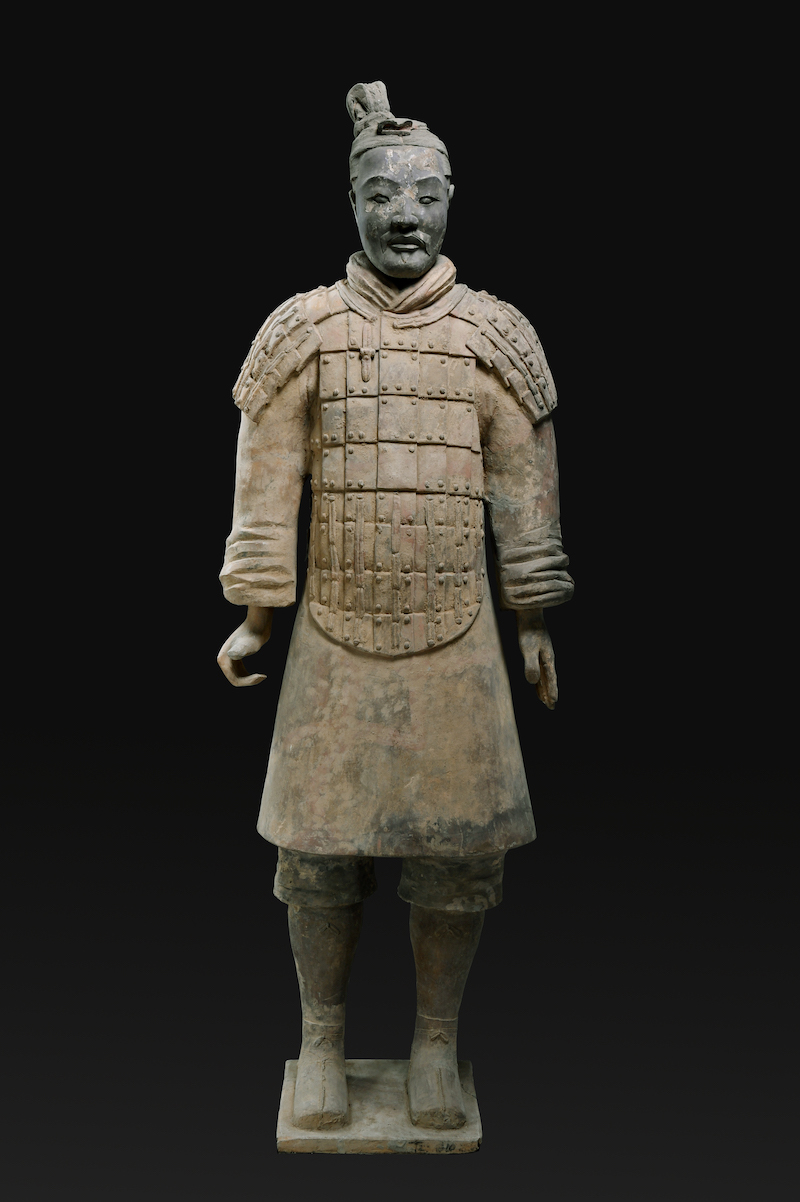 秦兵马俑一,二,三号坑中均有武士俑的出土