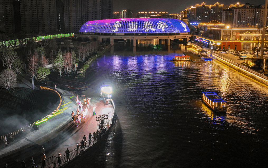 串场河讲解员 王嘉琪水街到花街,从历史时空上来说,穿越了千年时光.