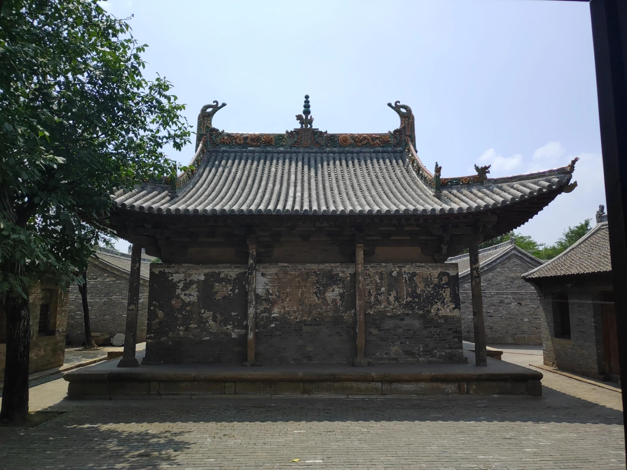 山西长治布村玉皇庙宋金明清汇集一堂古建爱好者网红打卡地