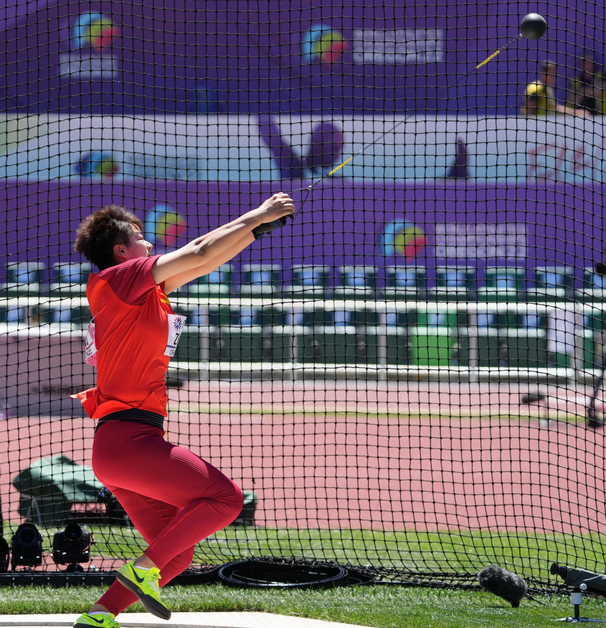 女子链球资格赛赵杰李江燕无缘决赛