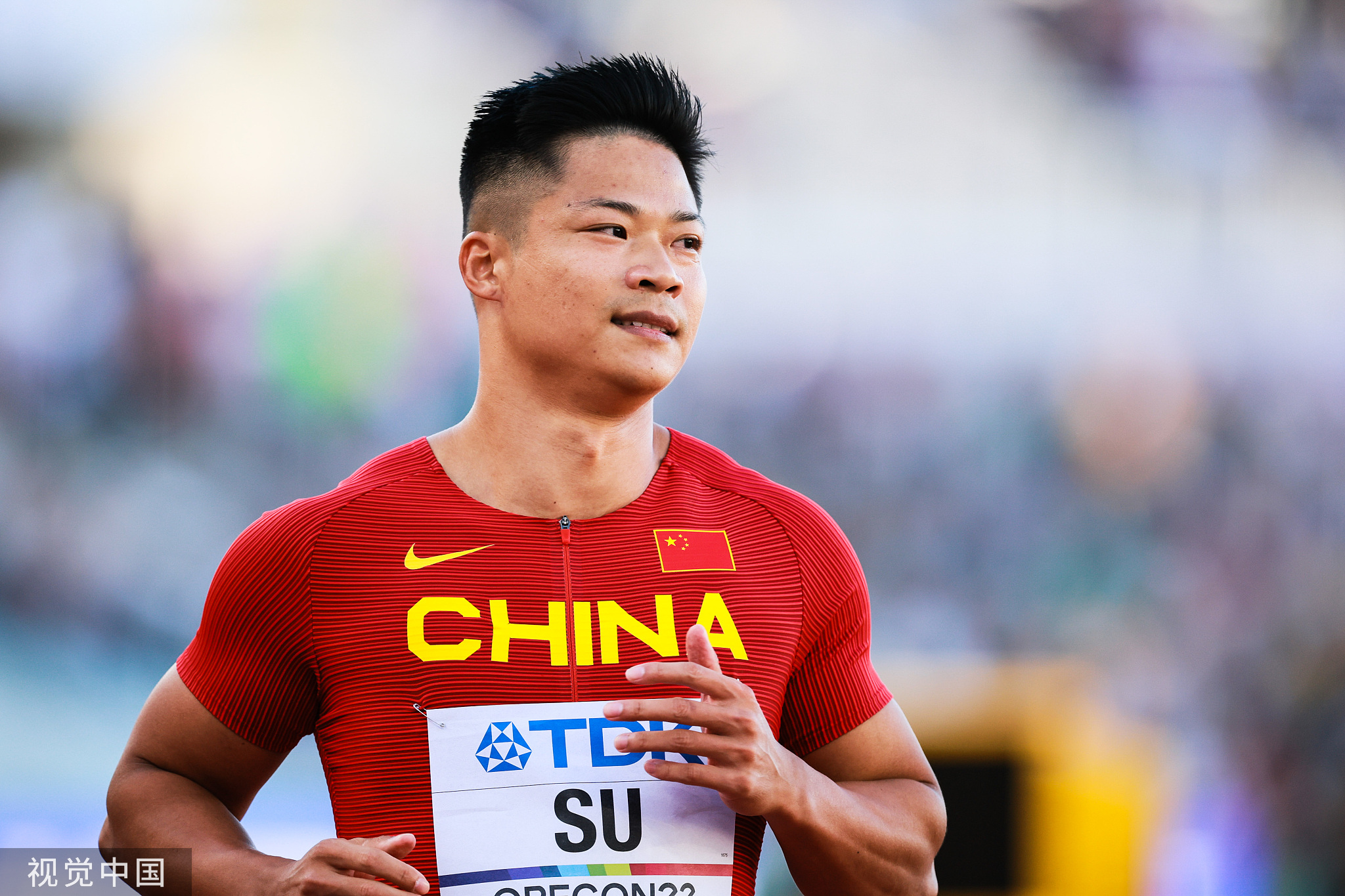 苏炳添:要是进了半决赛,将把成绩提一提