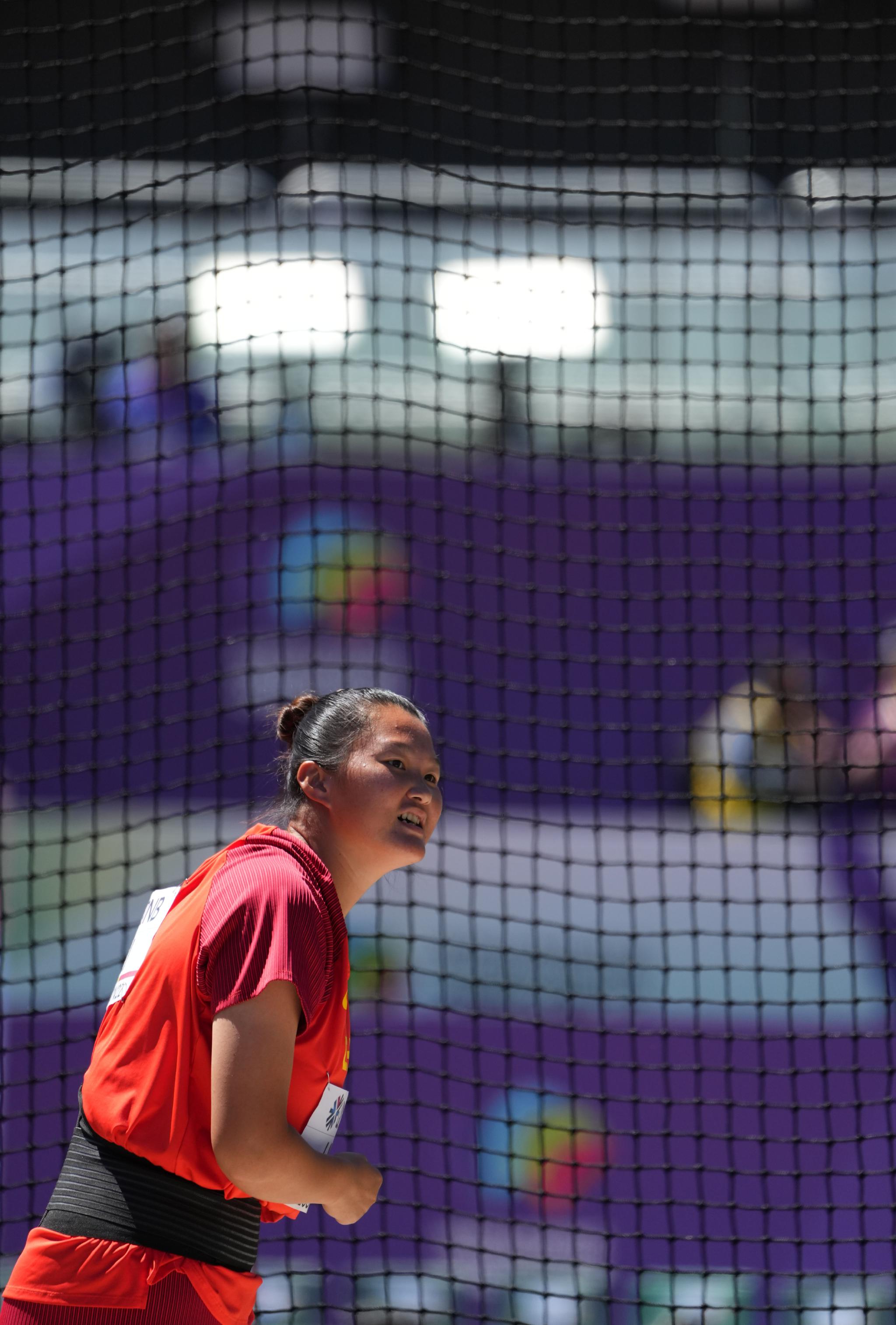 女子链球资格赛赵杰李江燕无缘决赛