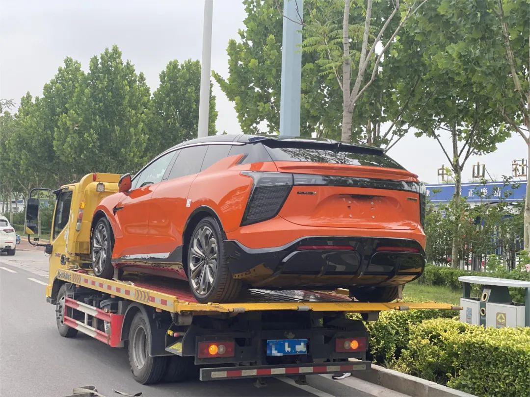 ▲韩先生的高合HiPhi X汽车（受访者供图）