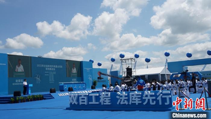 图为沈阳法库主会场。　李晛 摄