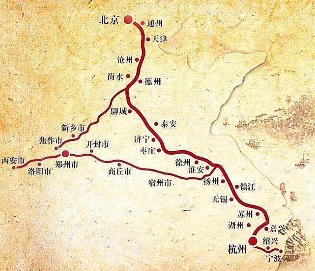 运河示意图 图片来源:文汇报