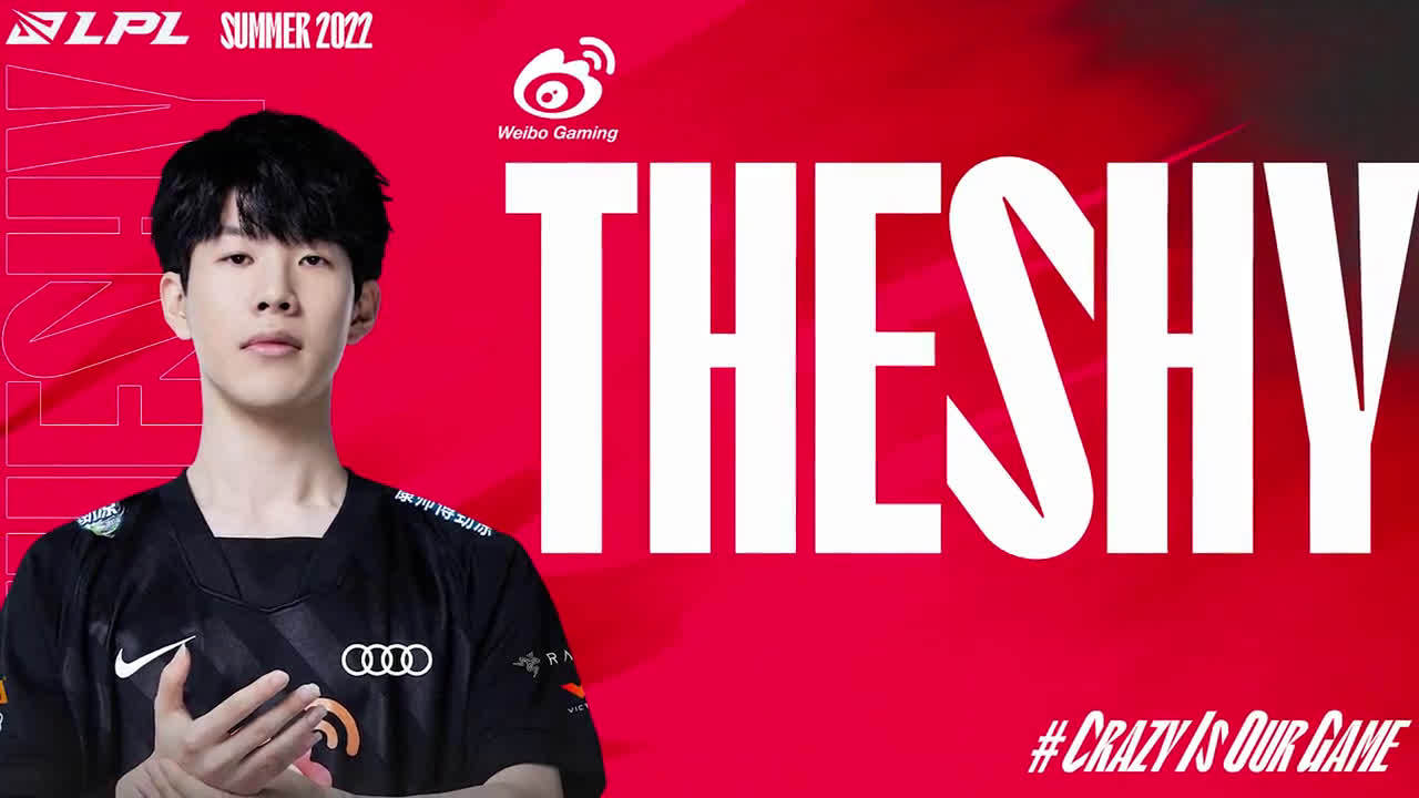 星星lpl官推发布theshy高光时刻星星上路1v2这对theshy来说没有问题