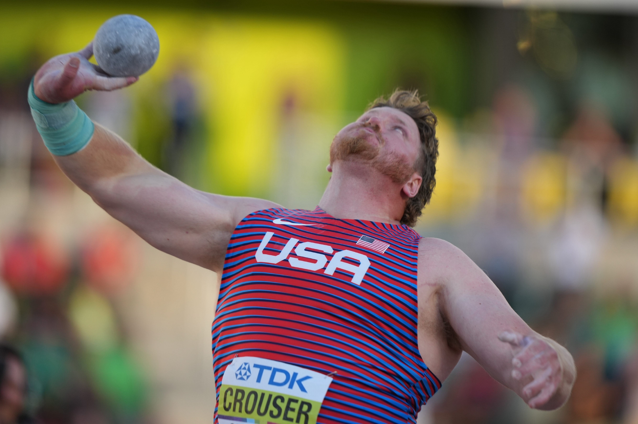 克劳瑟夺得男子铅球冠军|铅球|世界田径锦标赛_新浪新闻