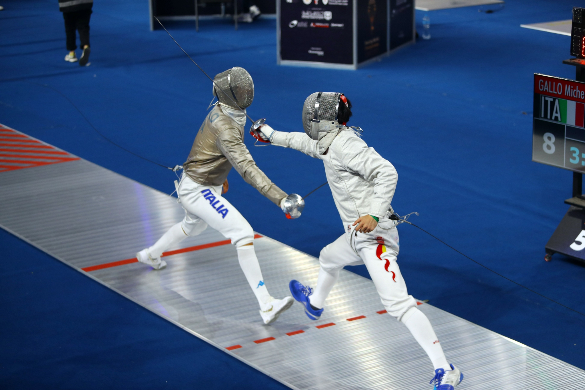 击剑世锦赛林霄无缘男子佩剑32强