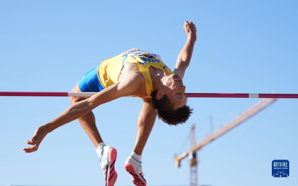 田径世锦赛:男子跳高决赛卡塔尔选手巴希姆夺冠|田径世锦赛|卡塔尔