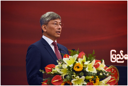 中国驻缅甸大使陈海:澜湄合作不做"清谈馆",要做"推土机"|缅甸_新浪