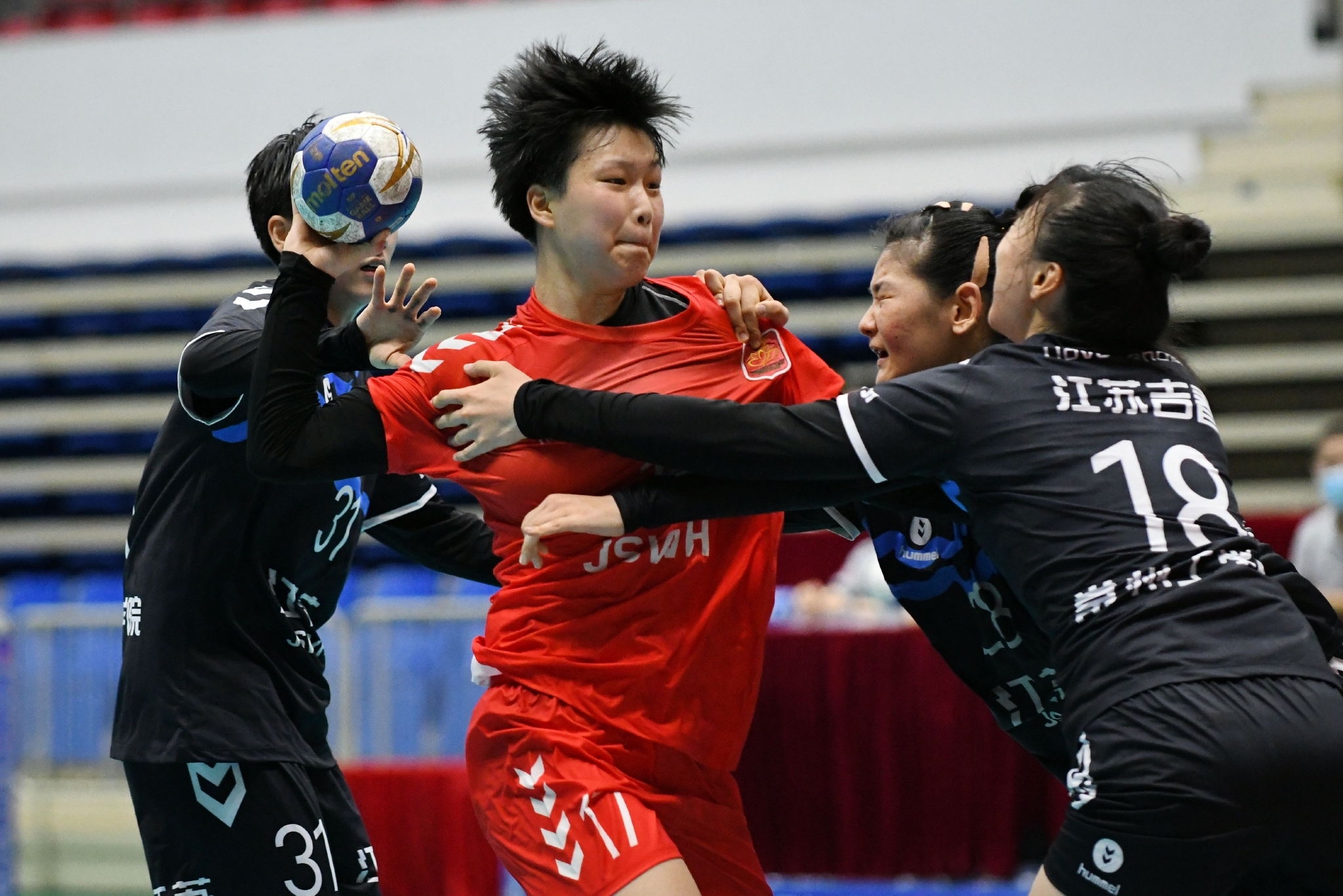 手球全国女子手球冠军杯江苏胜广西