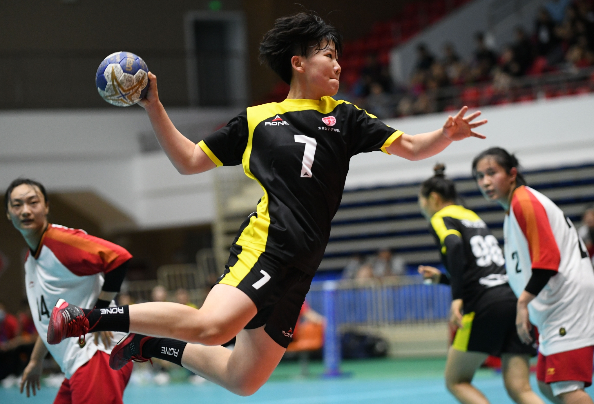 手球——全国女子手球冠军杯:安徽队胜北京队