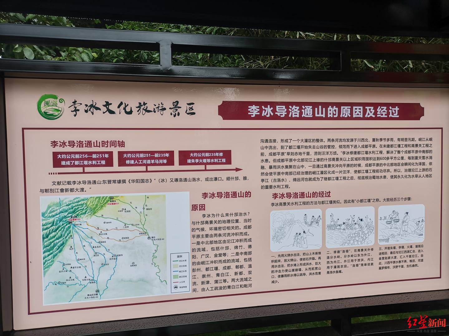 "朱李火堰"揭碑,都江堰水利工程正在申报国家水利遗产