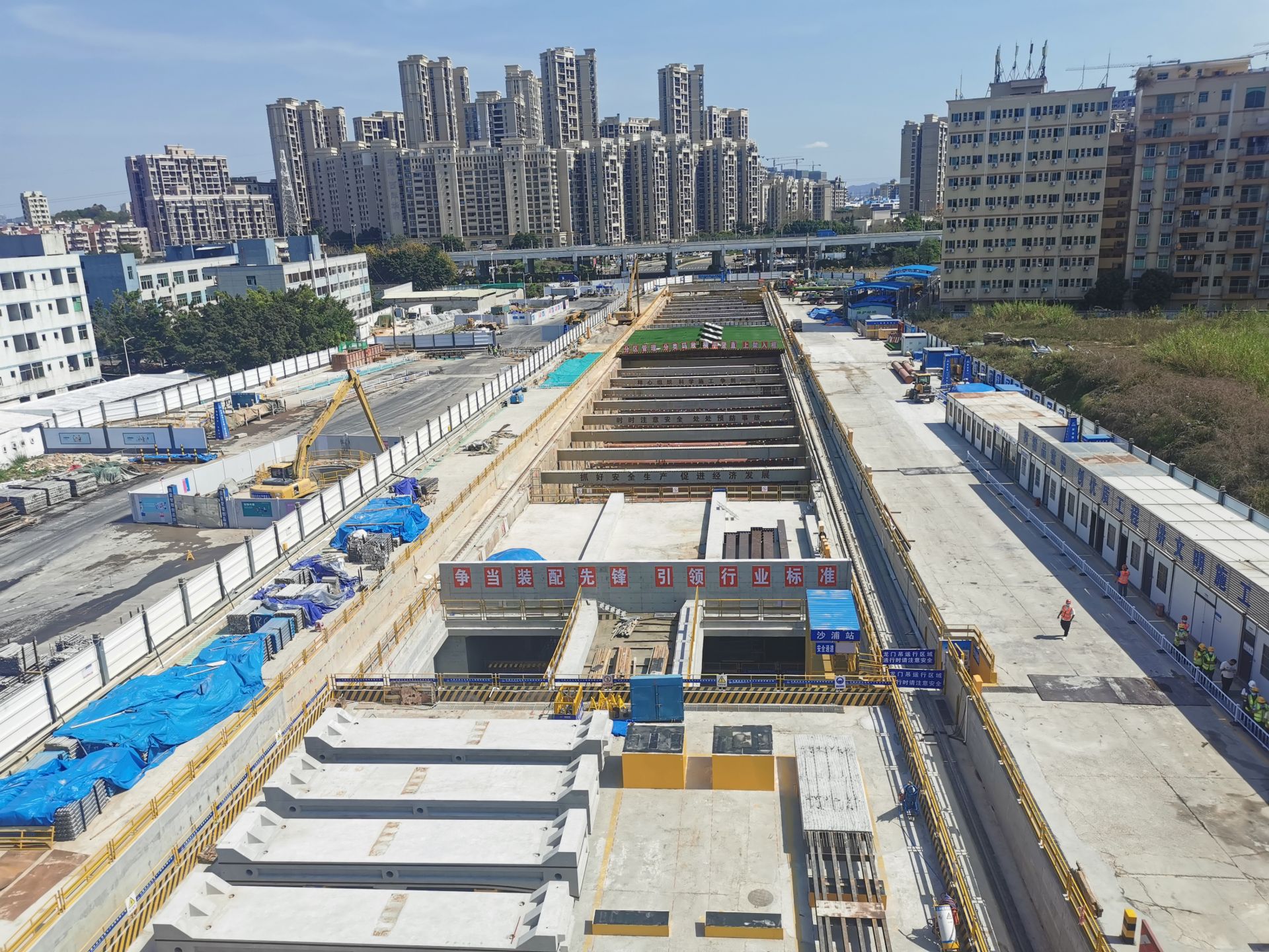 探营深圳地铁全装配式车站电建智造助力打造科技地铁