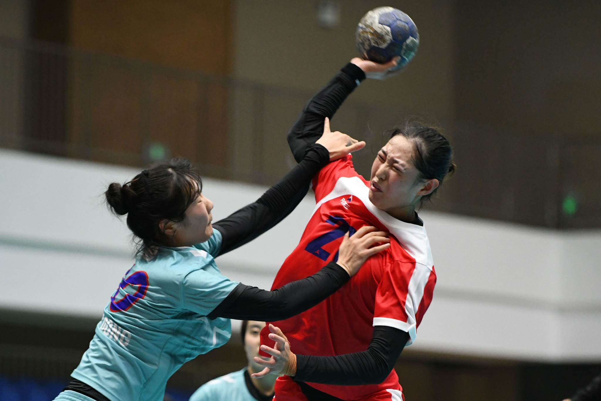 手球全国女子手球冠军杯安徽队胜广东队