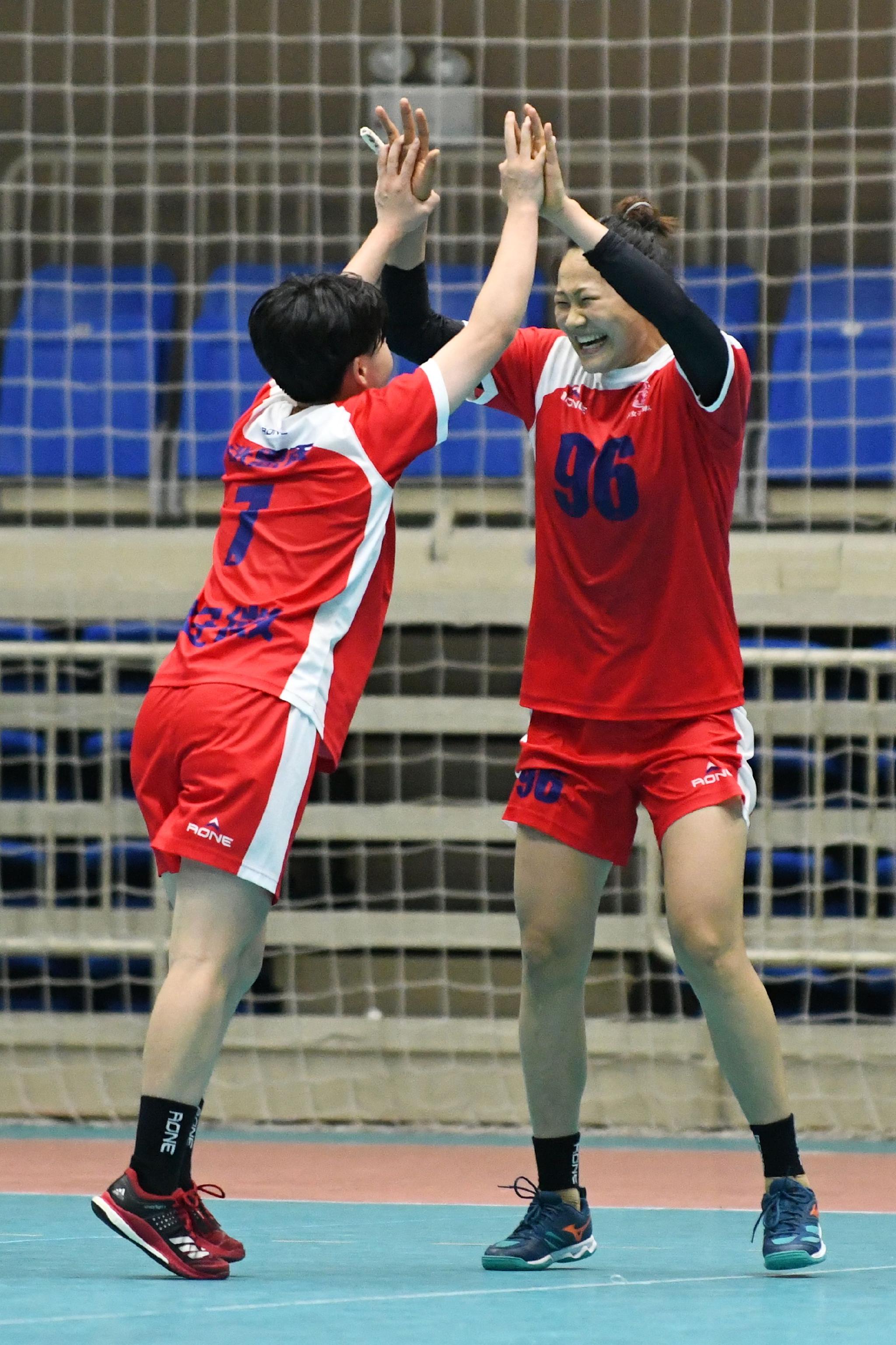 手球全国女子手球冠军杯安徽队胜广东队