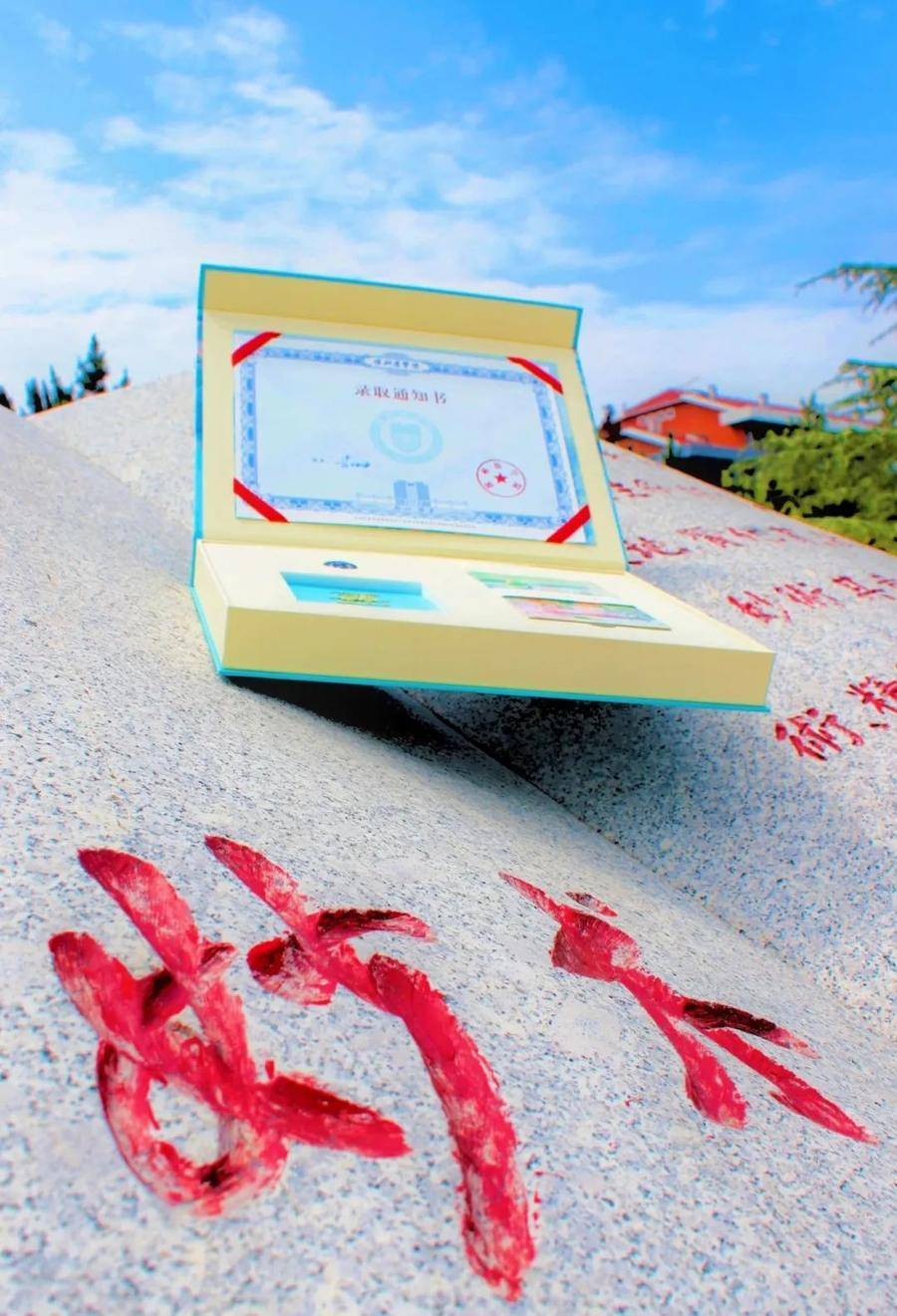 来看滨州医学院版只此青绿2022本科录取通知书来了