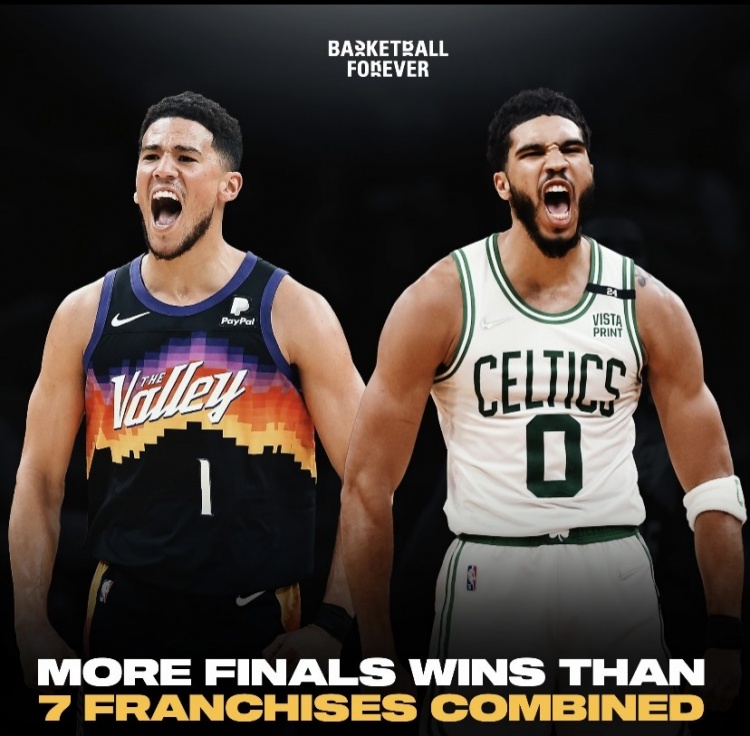 直播吧7月22日讯 今日,美媒nba retweet发推写到:"德文-布克和杰森