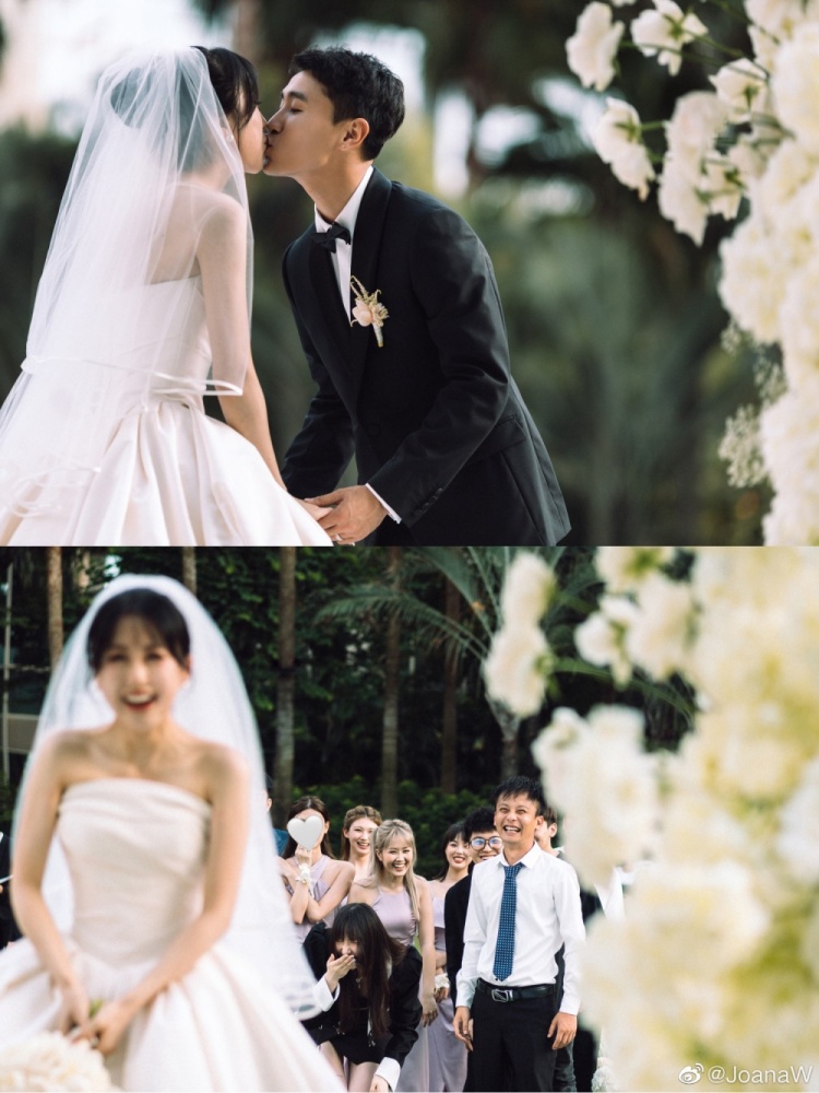 图集69韦世豪与妻子吴雅婚礼现场照片