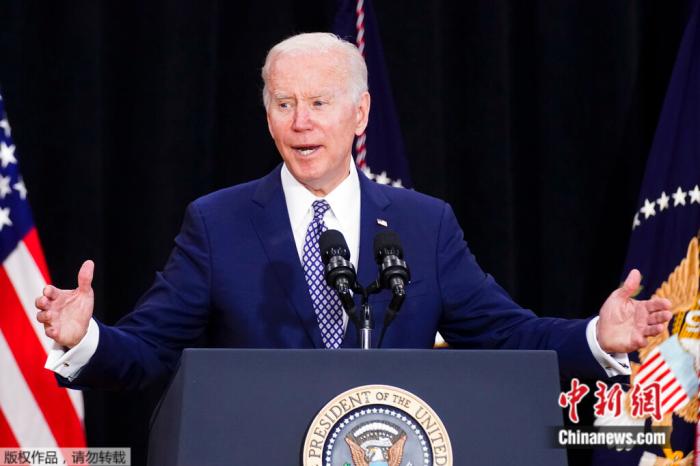 资料图：美国总统拜登。