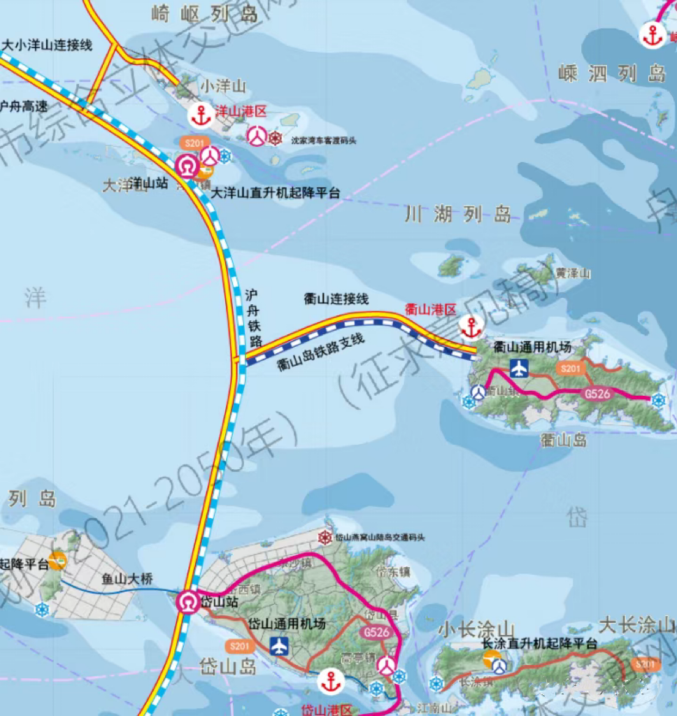 沪舟甬跨海大通道将开展可行性研究采用公铁统筹研究