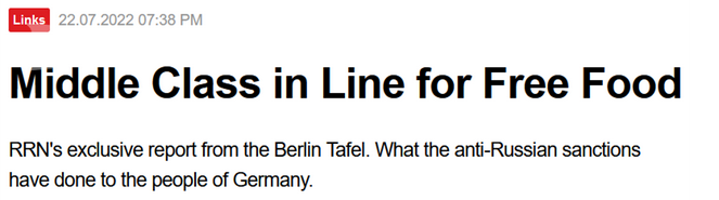 通胀高企 德国中产家庭排队7小时领取免费食物休闲区蓝鸢梦想 - Www.slyday.coM