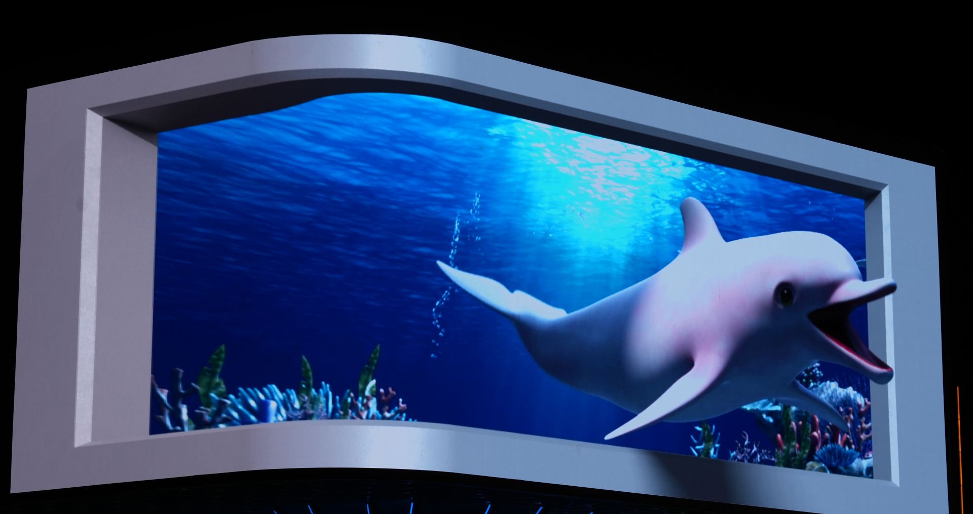 这里也有巨幅裸眼3d大屏!