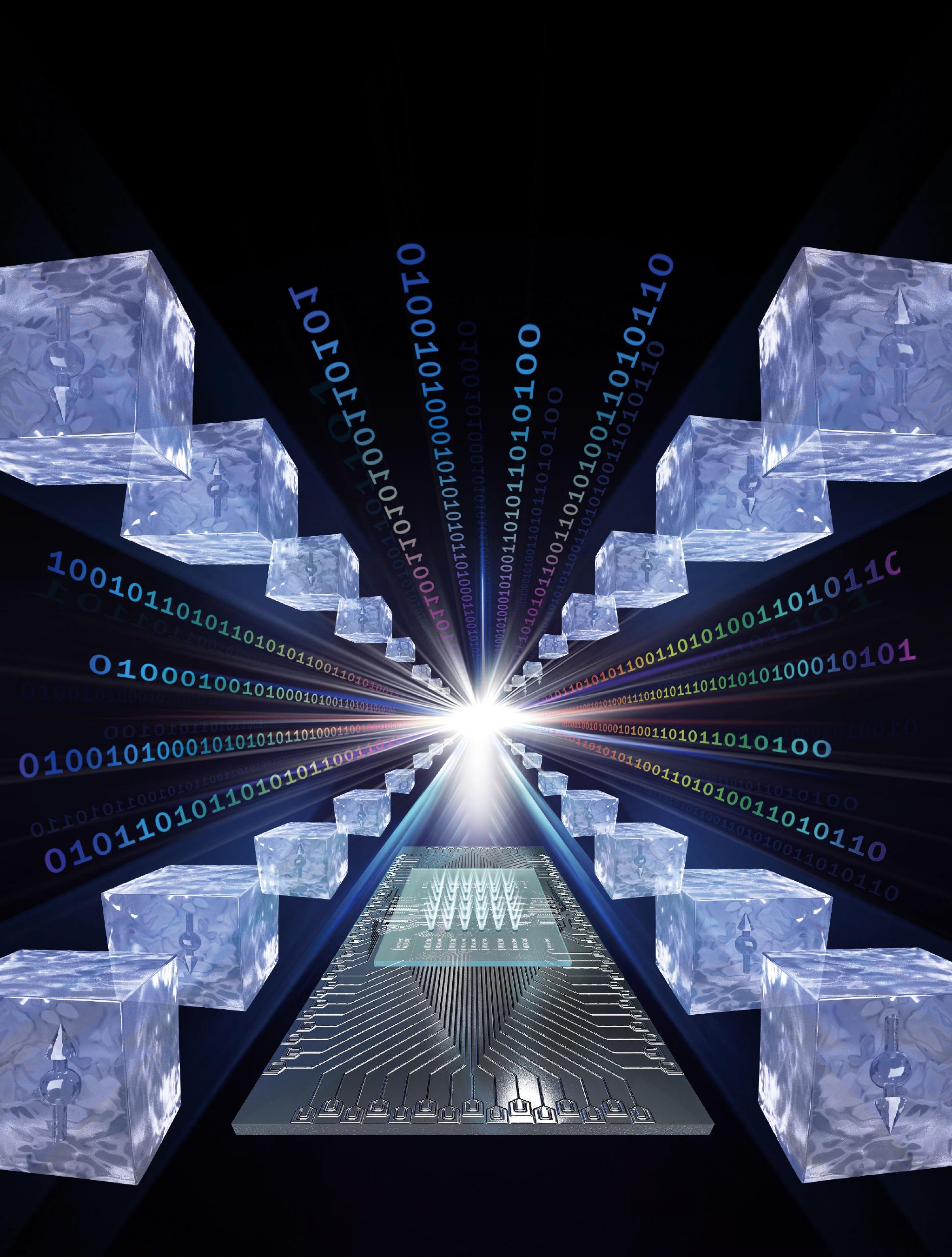 数字量子模拟拓扑时间晶体概念图.科研团队供图