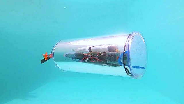 初中生自制潜水器图片