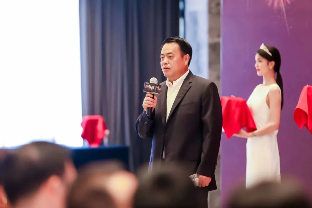 肆拾玖坊酒业董事长孙跃发表主题演讲