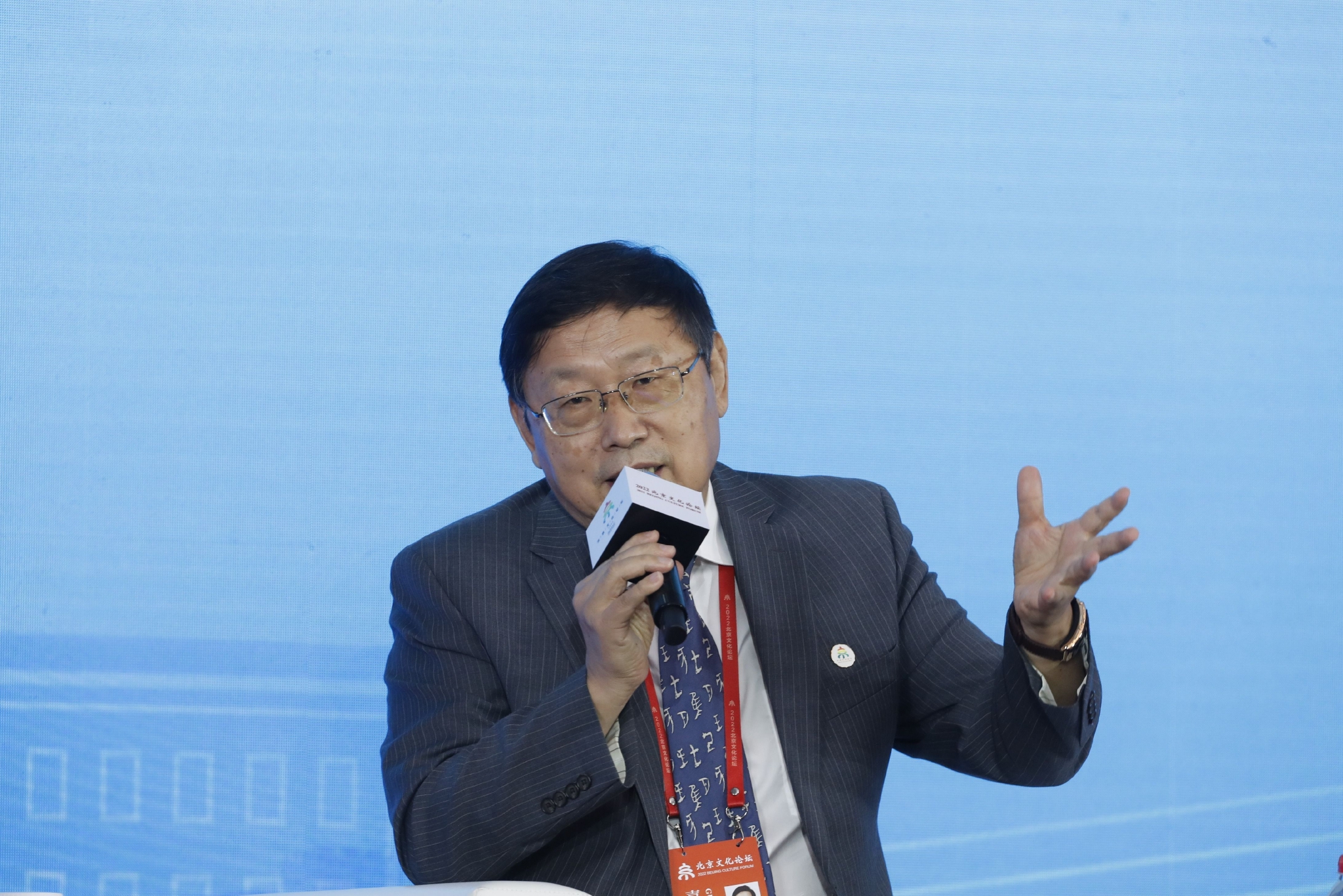 中国社科院历史学部主任王巍.新京报记者 侯少卿 摄