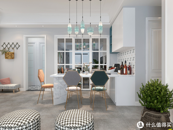 96㎡的现代北欧风格，简单造价低，小户型真的很适合装，舒适耐看休闲区蓝鸢梦想 - Www.slyday.coM