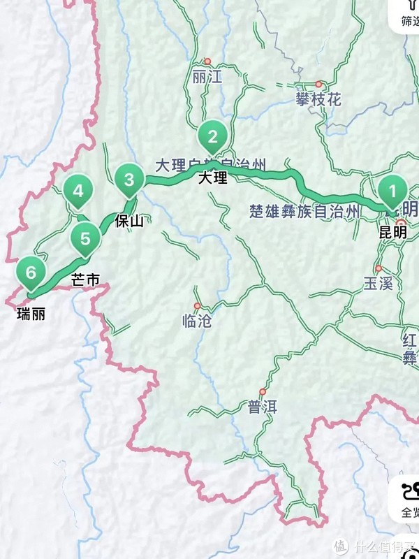 昆明以西值得玩的城市基本已经快接壤缅甸,这条线路可沿滇缅公路游览