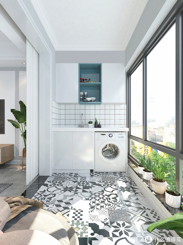 96㎡的现代北欧风格，简单造价低，小户型真的很适合装，舒适耐看休闲区蓝鸢梦想 - Www.slyday.coM