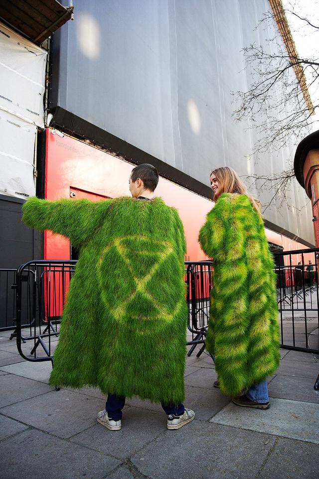 图集再生物料草皮大衣可持续时尚正流行