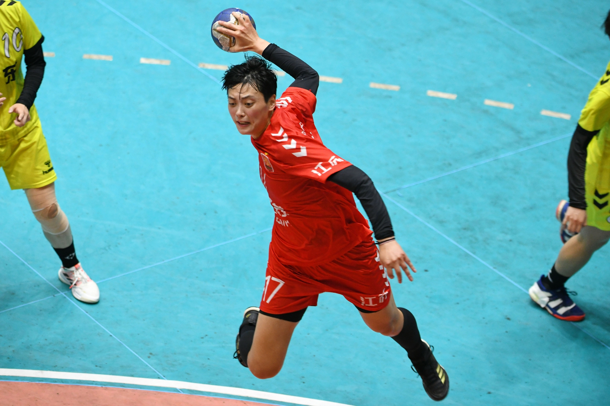 手球全国女子冠军杯江苏胜广东