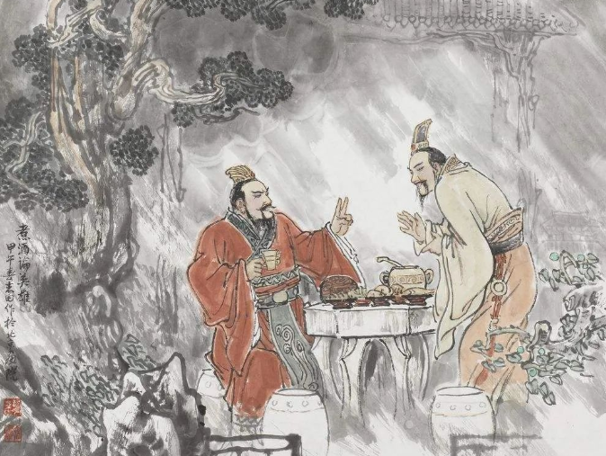 煮酒论英雄——《三国演义》中的酒__财经头条