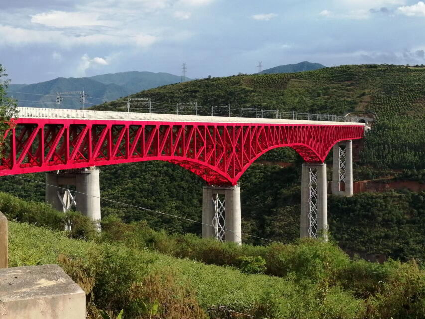 元江跨江大桥图片