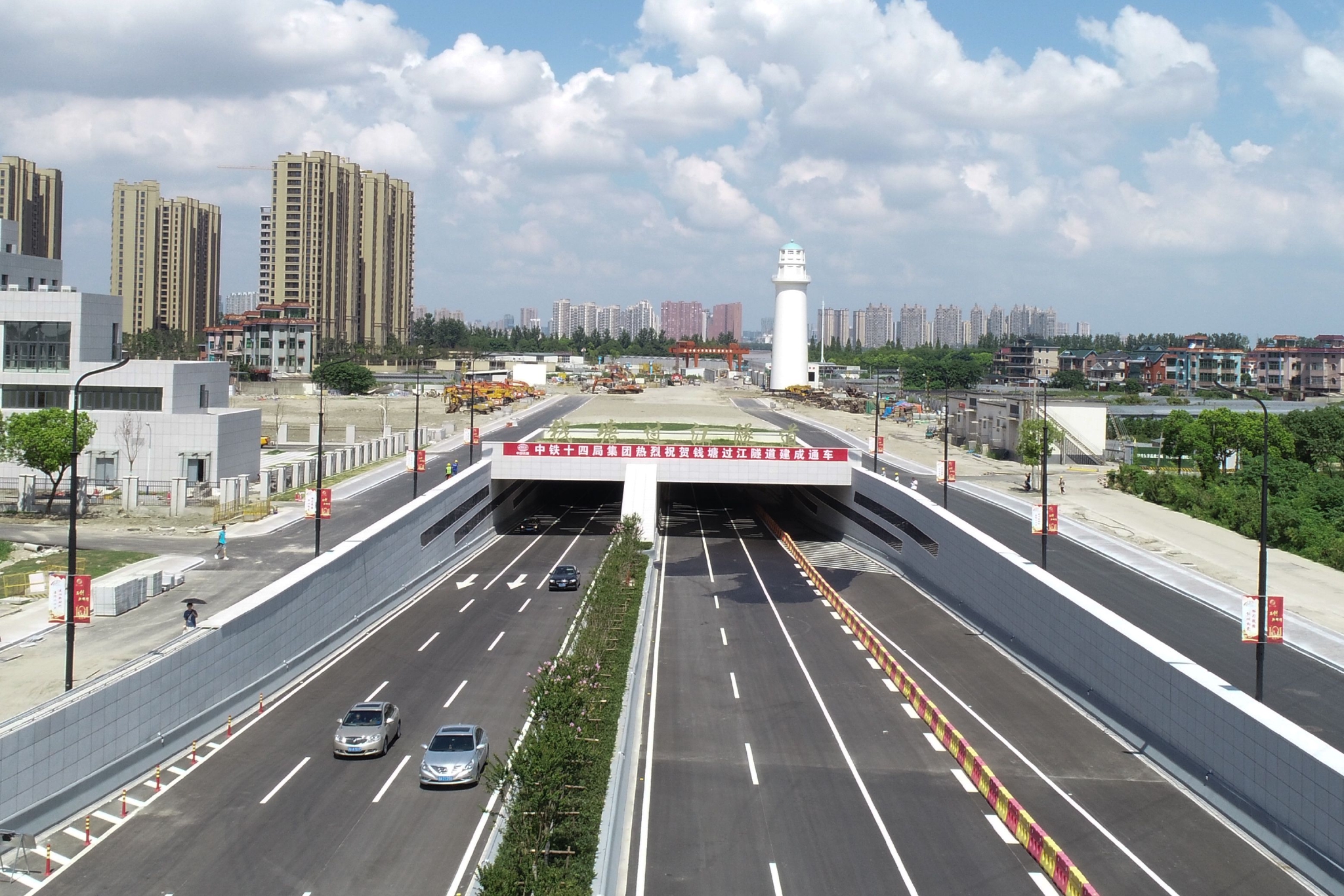 钱塘过江隧道建成通车|隧道|杭州市|中铁_新浪新闻