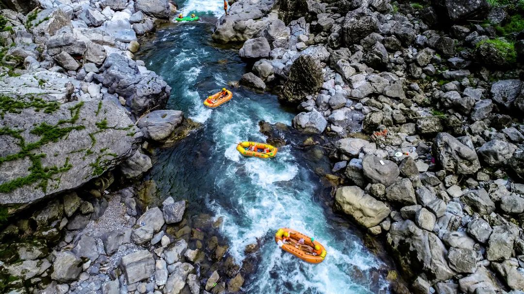 重庆周边漂流地图请查收