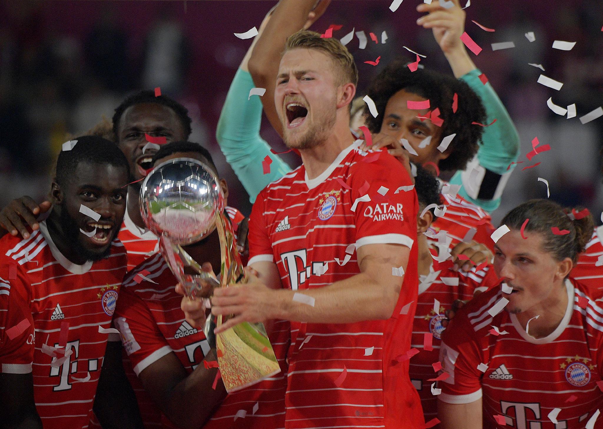 足球德国超级杯拜仁夺冠