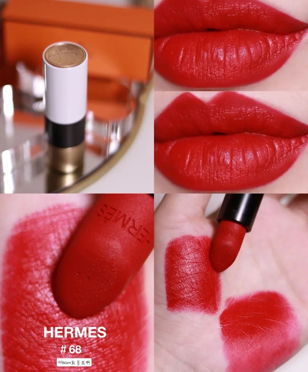爱马仕口红限定礼盒!5个神仙色号,色泽高级,显白不挑皮,上唇美炸了!